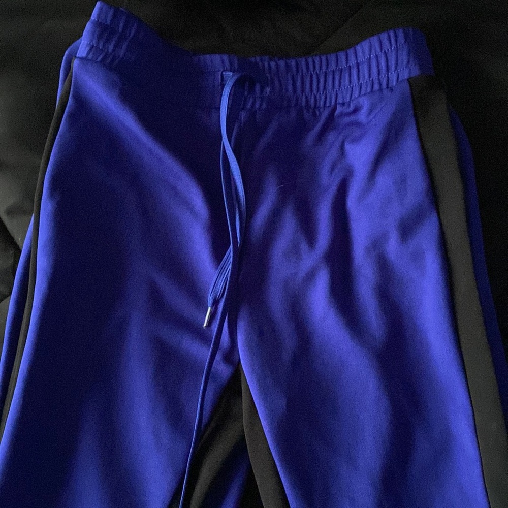 Blue Track Pants